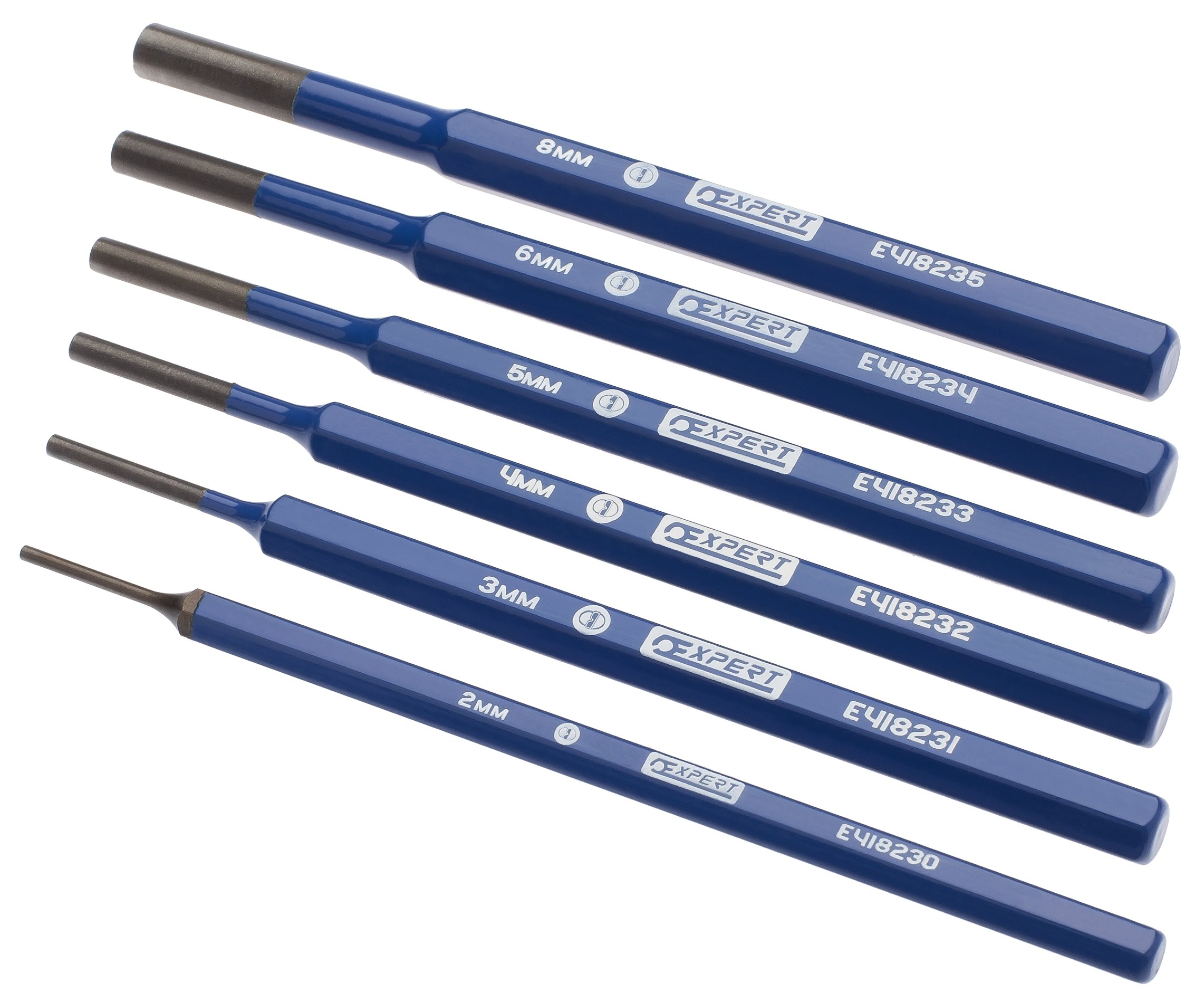 E418226 BRITOOL SET OF 6 DRIFT PUNCHES 2-8MM