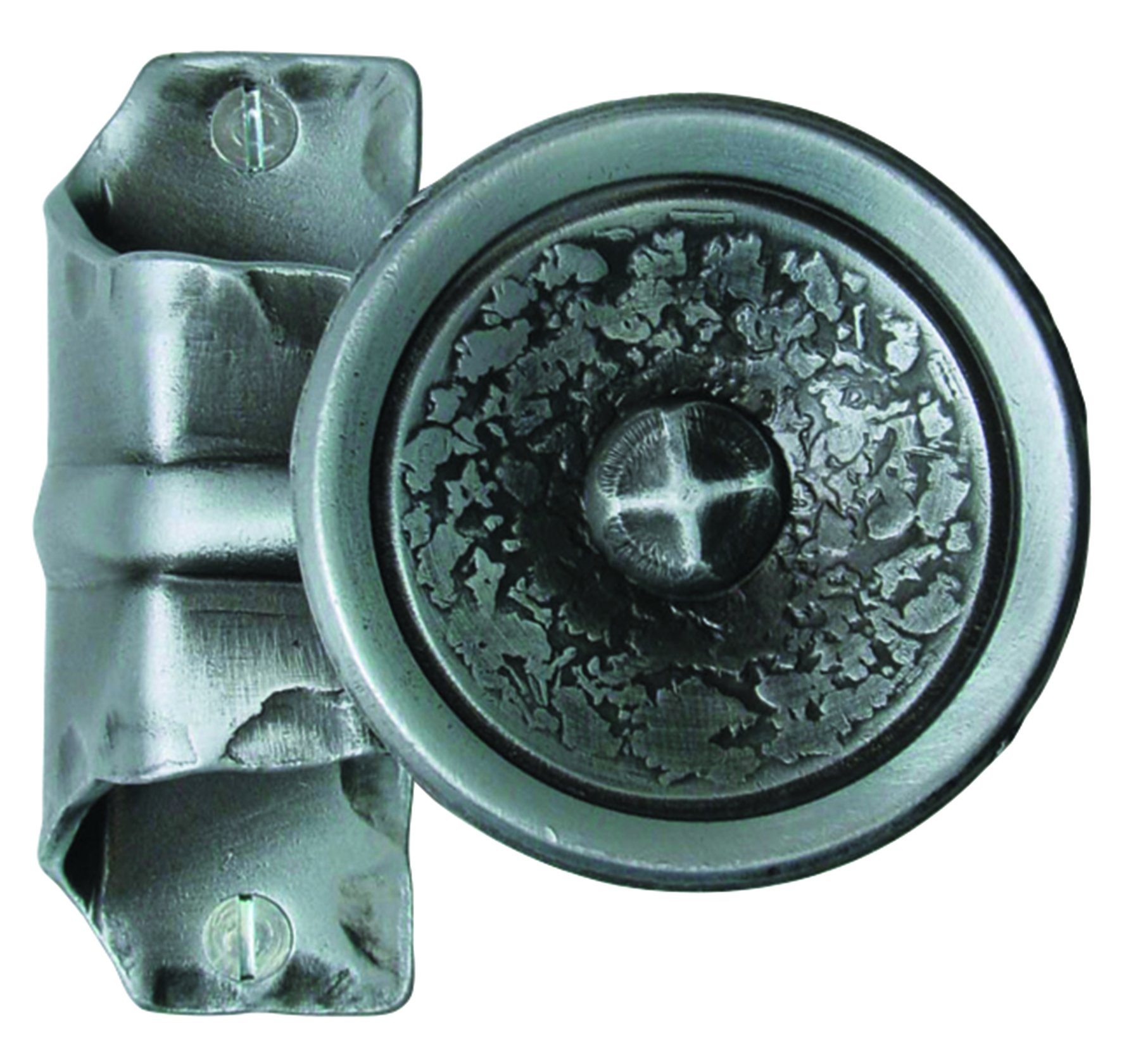 Poignée de porte de jardin Alpertec 50021400 en inox pour battant extérieur