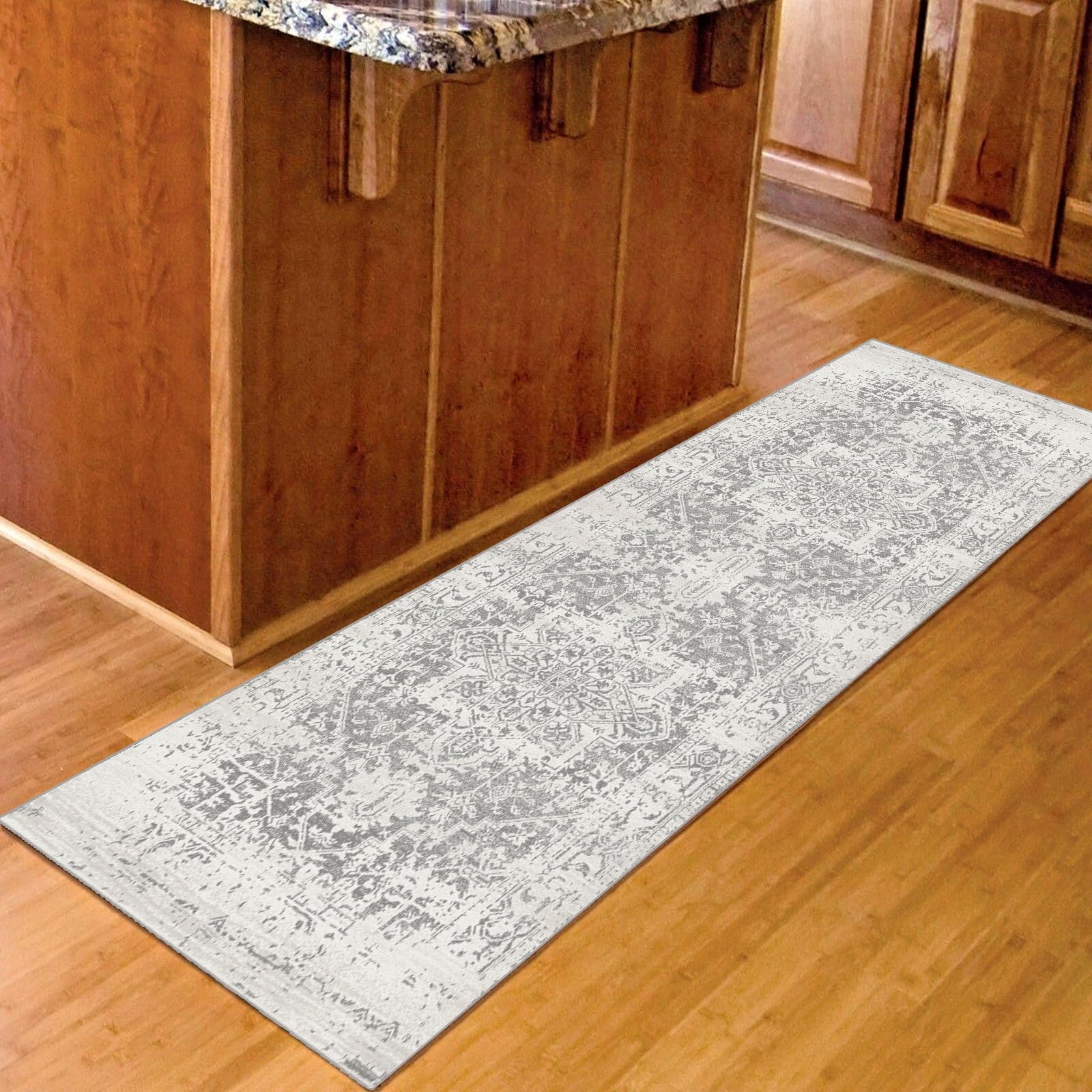 Teppich Läufer Flur Küche Schlafzimmer Teppich Waschbar 60x200cm