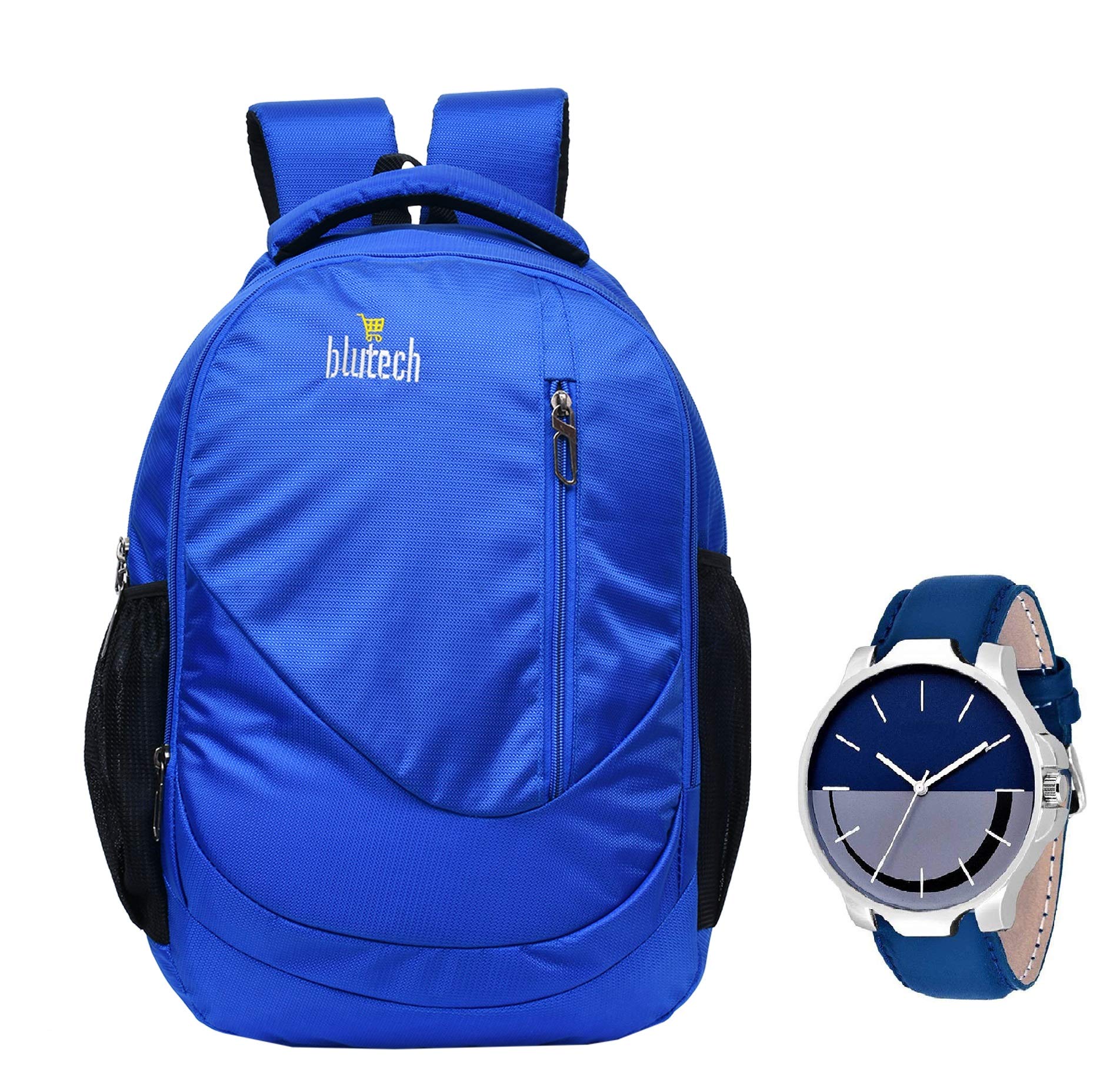 BLUTECH B2 BLUE FSTK WATCH Combo Laptop Backpack & Cool Analogue Digital Watch (B07LDRGP16) Amazon Price History, Amazon Price Tracker