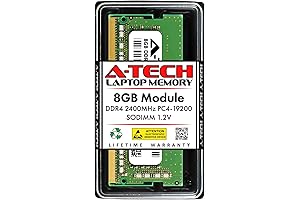 A-Tech 8GB DDR4 2400 MHz SODIMM: The Ultimate Performance Boost for Laptops