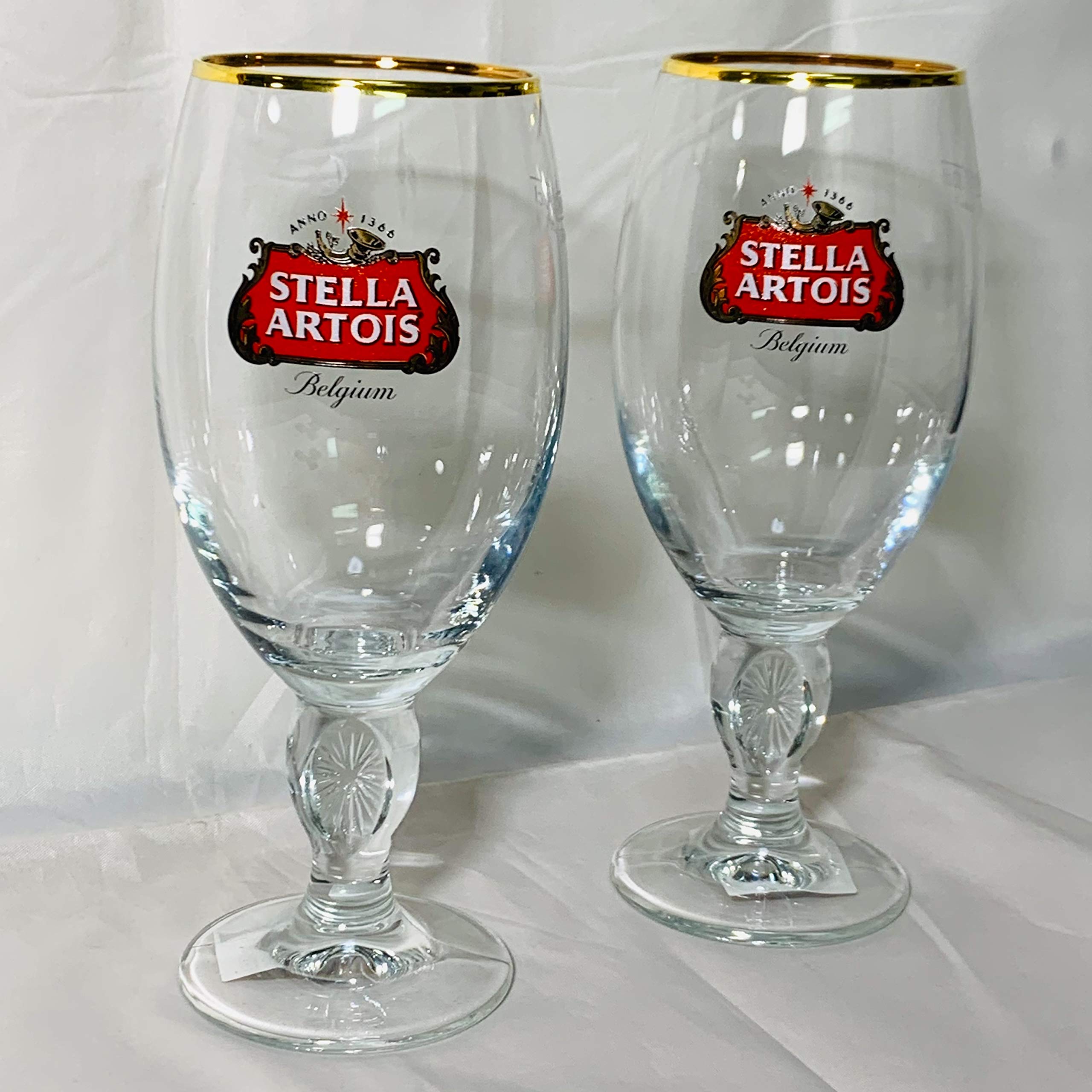 Amazon.co.jp: ベルギービール ステラアルトワ 330ml 専用グラス (2個