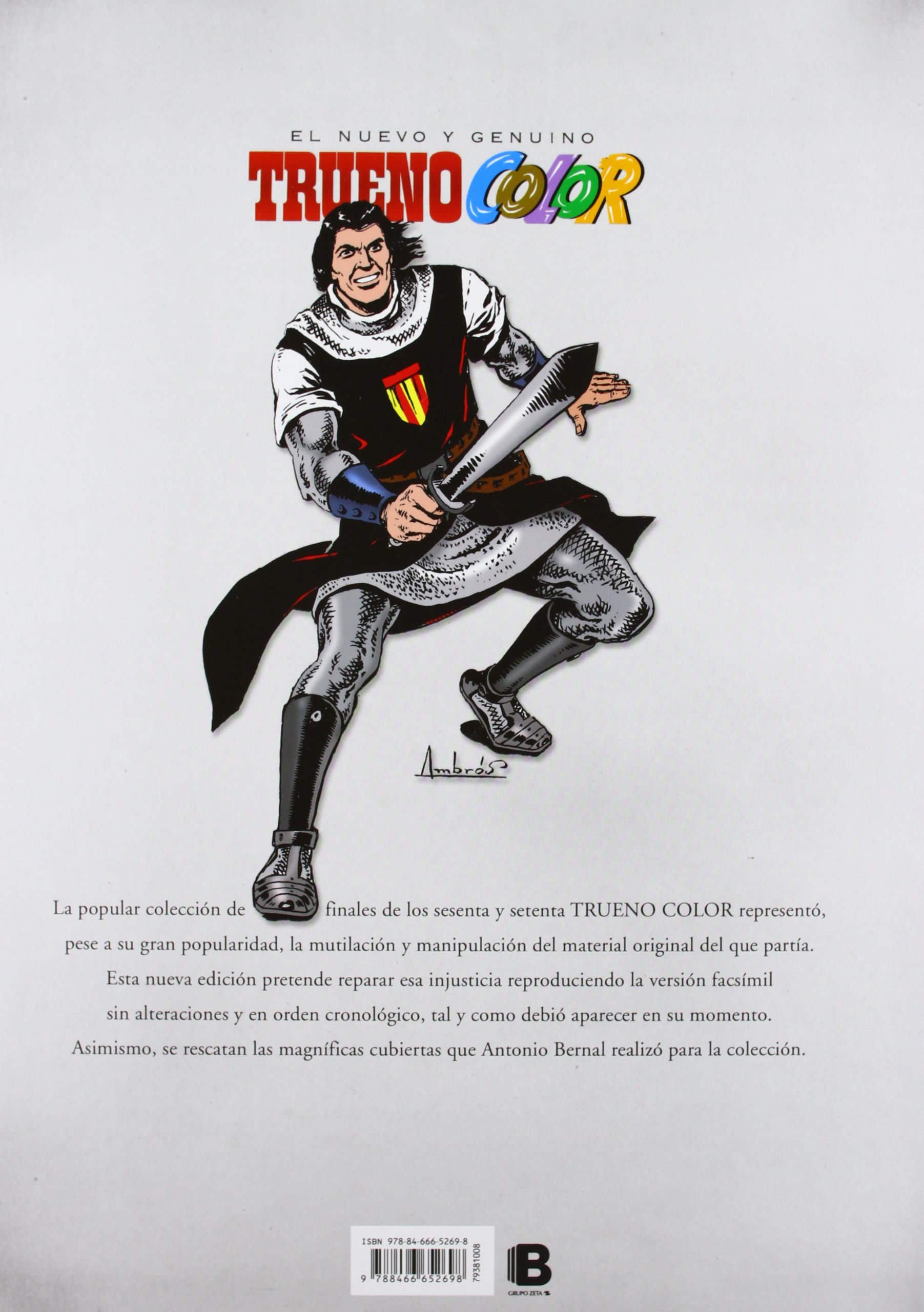 Trueno Color 8 - ¡El desquite! Y otras aventuras de El Capitán Trueno (Bruguera Clásica)