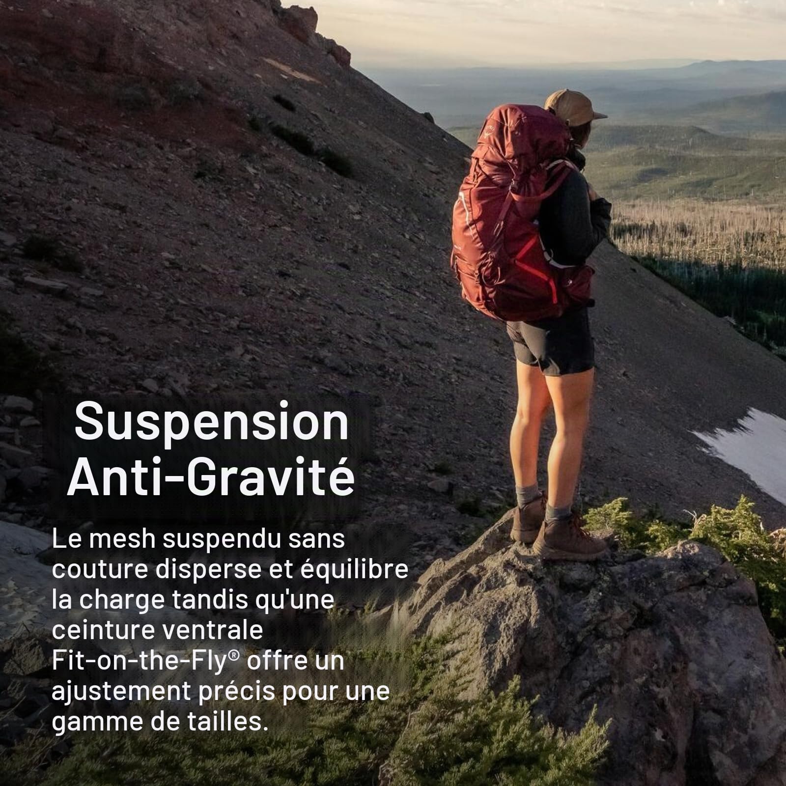 Osprey Aura AG LT Sac de trekking femme, 50L X-Small/Small, Green | Sac de randonnée, équipement de camping, sac de randonnée de nuit, couleur verte, taille WXS-S