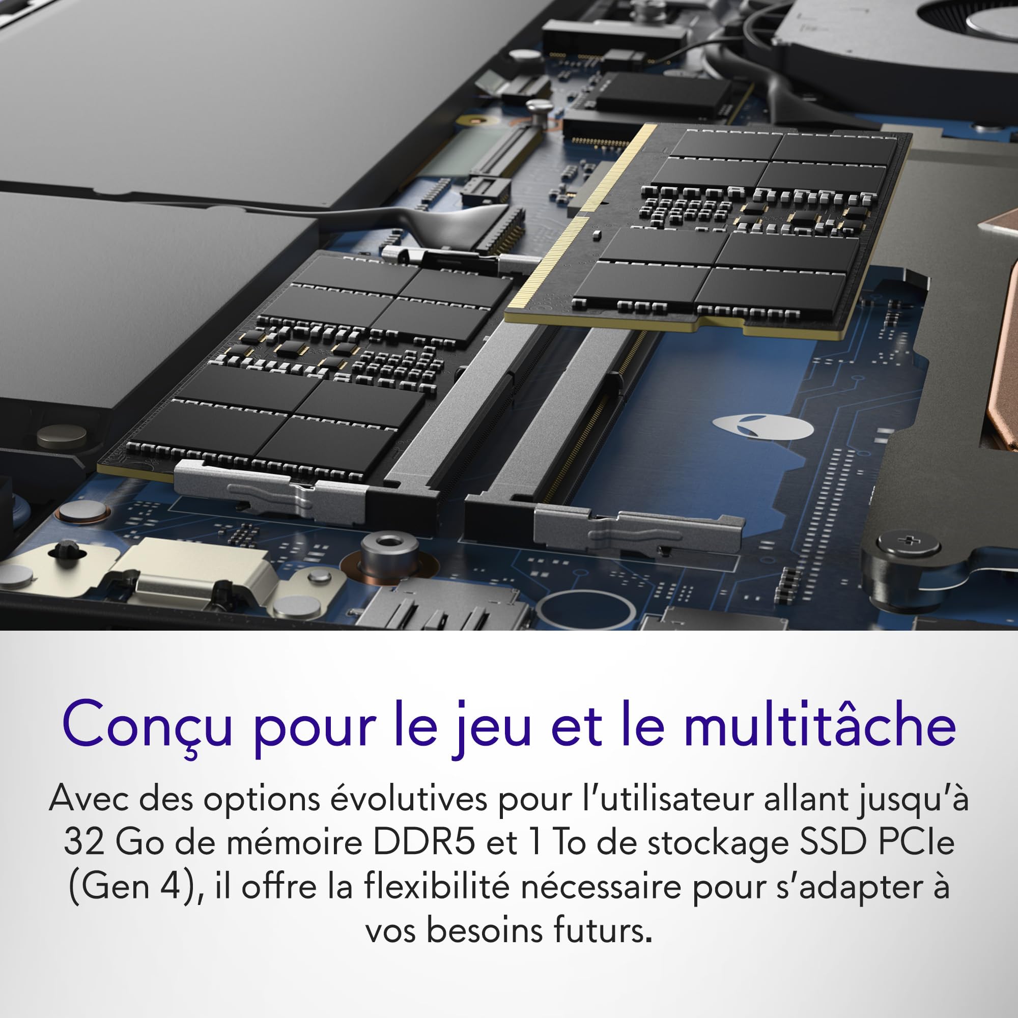 Ordinateur Portable Alienware 15 - Intel Core 7 240H, NVIDIA RTX 5060