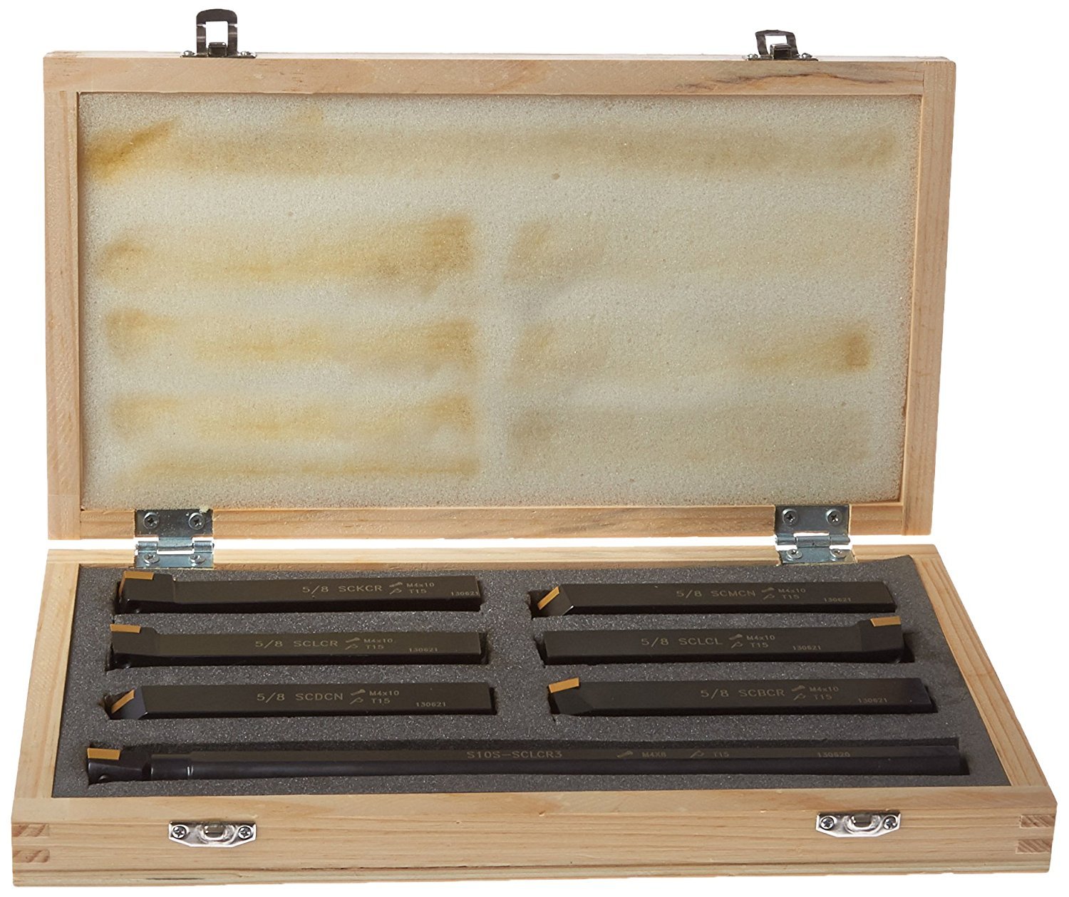 HHIP 2003-0625 7 Piece 5/8 Inch Mini Shank Tool Holder Set