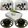 Phonak Open Hearing Aid Domes 4.0 – Medium Size M – 2 Pack 20 Domes – Compatible with Marvel, Paradise, Lumity RIC Devices – Original Phonak Replacement Tips