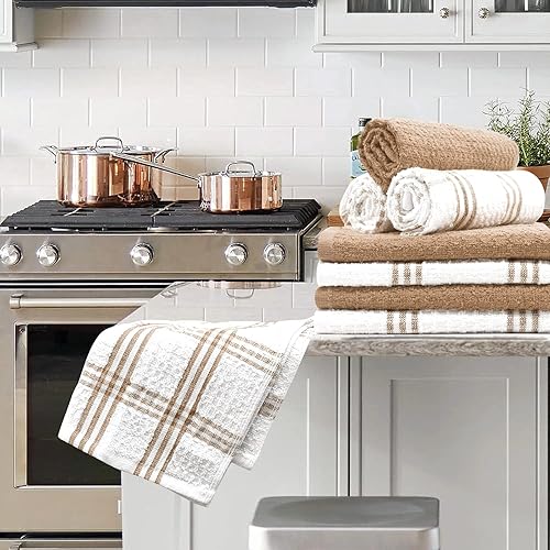 Miniatura 10 de DAN RIVER Paños de cocina  Toallas de cocina 100% algodón  Paños de cocina para cocina  Toallas de secado de platos  Ropa de cocina para lavar los