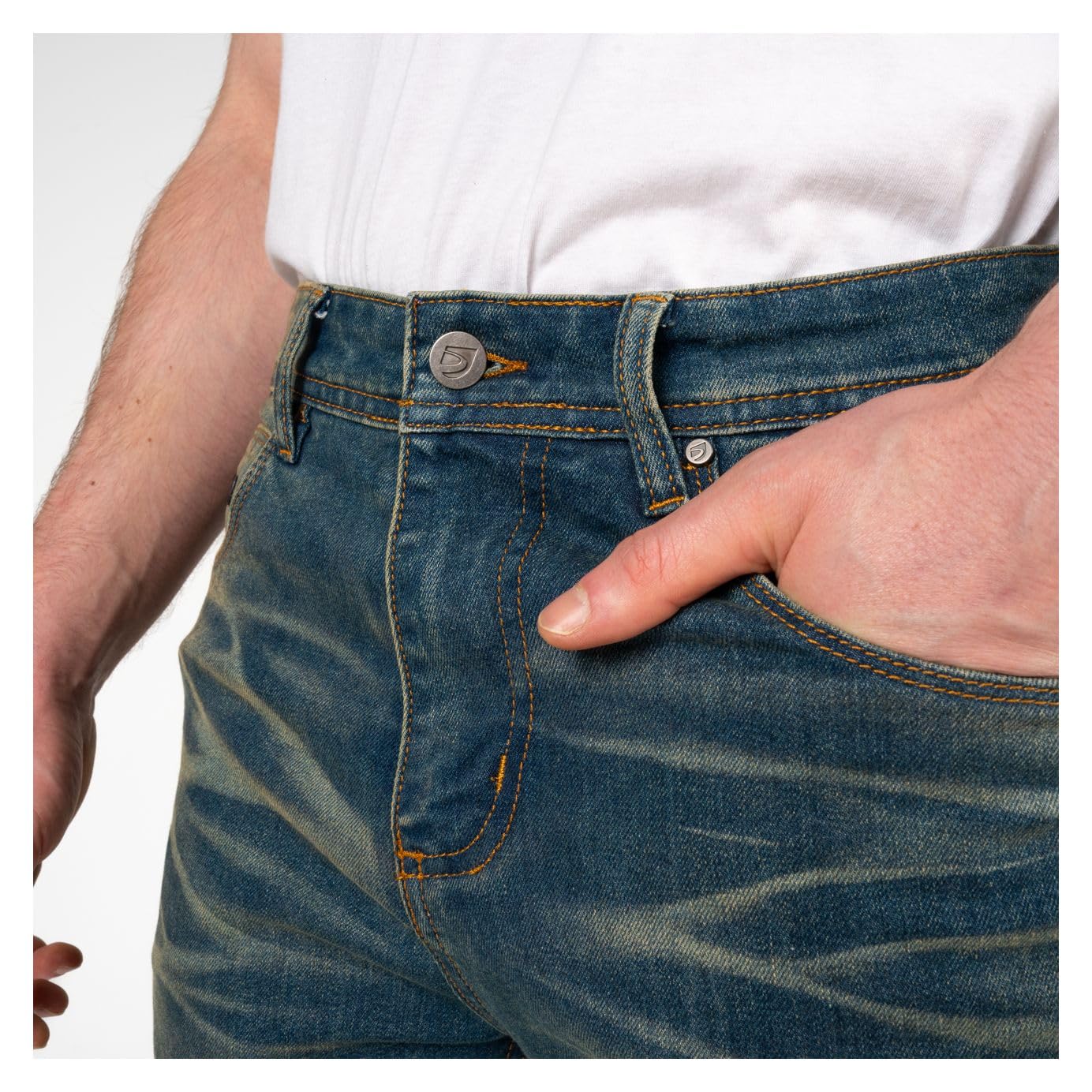 Jean Moto BADAM homme Homologué EN17092 AA Toutes saisons XL