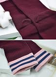 PUTUO Donna Calzini con Dita Separate, Calze con le Dita in Cotone Donna Casual Sportive Calzini, Calzini Morbide e Calde da Donna, 4/5 paia - 7