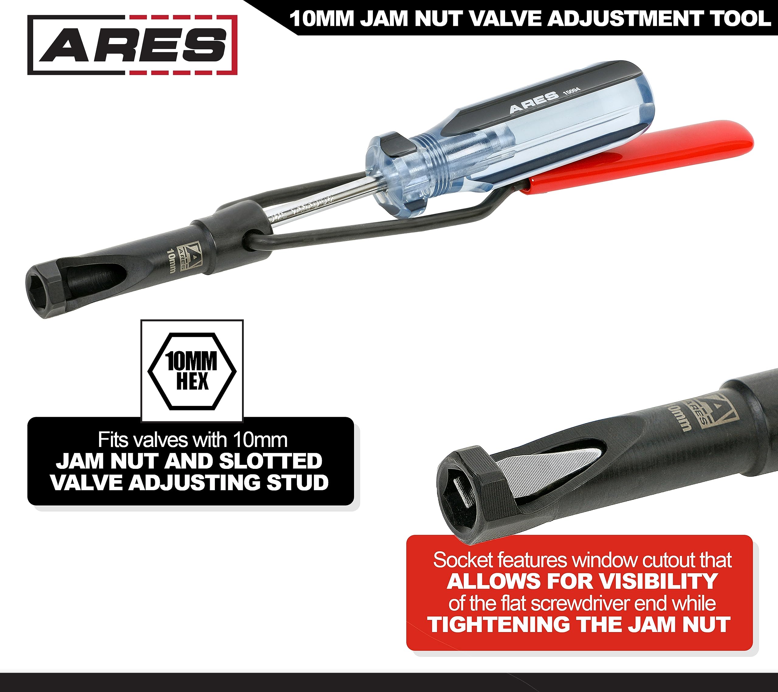 Amazon.com: ARES 15094 – 10mm Jam Nut Valve Adjustment Tool