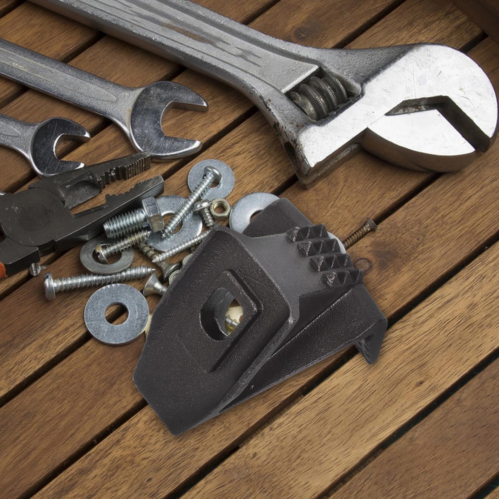 SHERCHPRY Set 4 Pezzi Ganasce per Smontagomme Auto Morsetti in Metallo Resistenti per Utensile di Montaggio e Smontaggio Pneumatici Adattatori per Macchina Smontagomme Protezione Mozzi e
