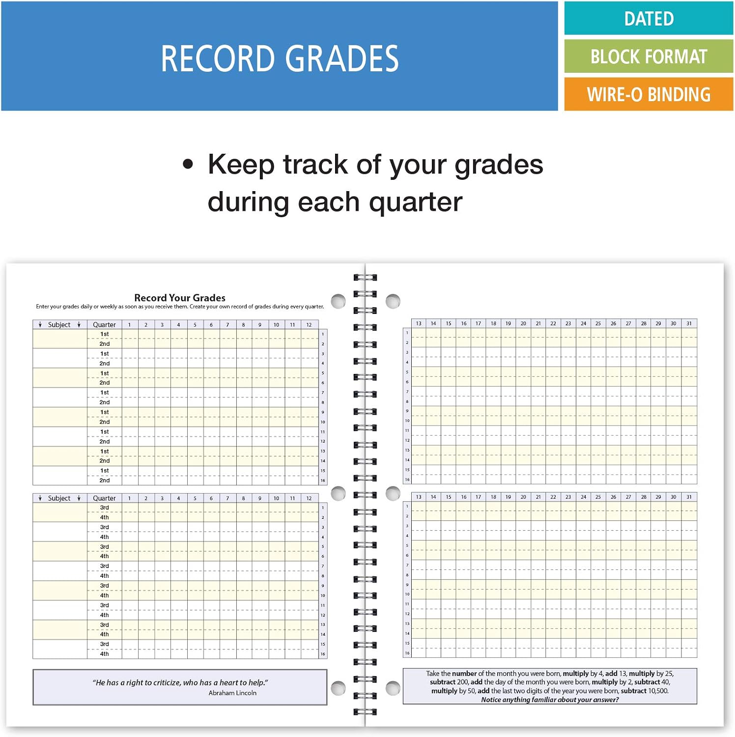 Elan Publishing Company Dated Student Planner: for Middle or High School August - June Dated for 2020-2021 Academic Year (DA40)