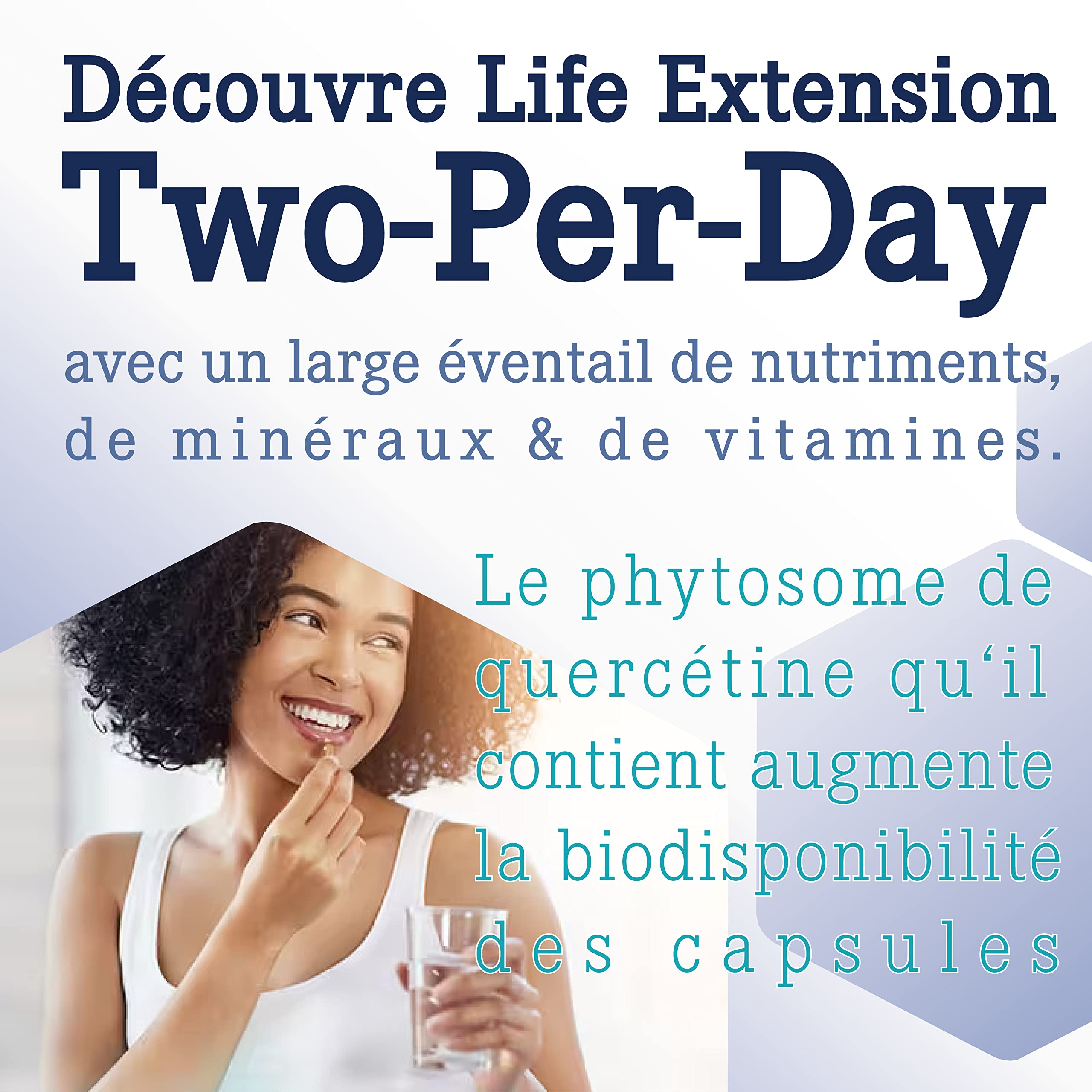 Life Extension, Multivitamin Two per Day, 120 Capsules, Sans Gluten, Sans Soja, Sans OGM