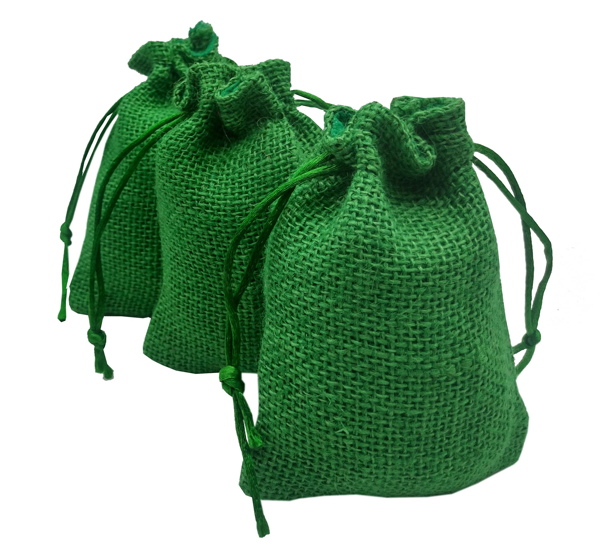 brown leaf 10X14 cm Pure Green Jute Bags Jewelry Pouches Potli Bags Best for Wedding Anniversary Party Supply Diwali Return Gifting Bags Pouches