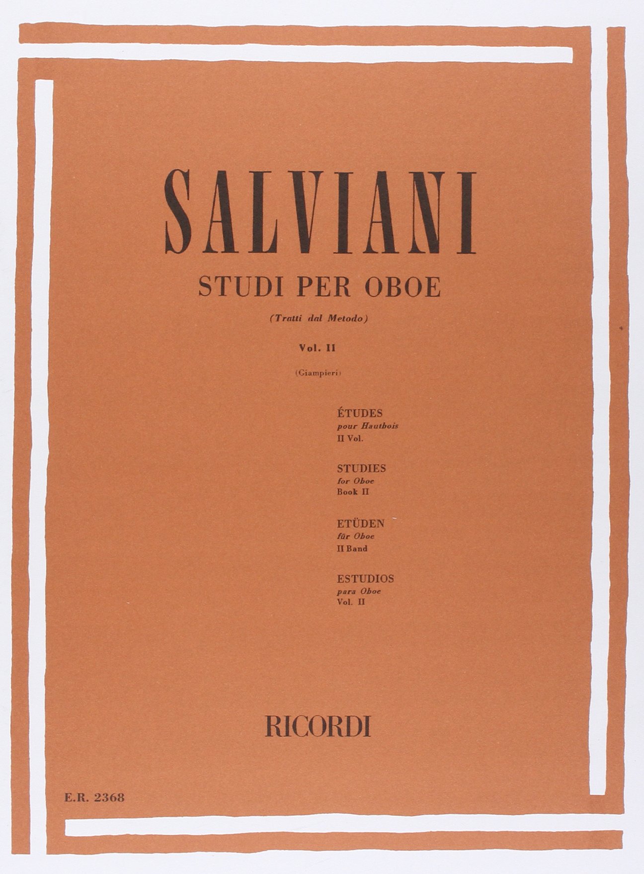 Studi Per Oboe Vol. 2