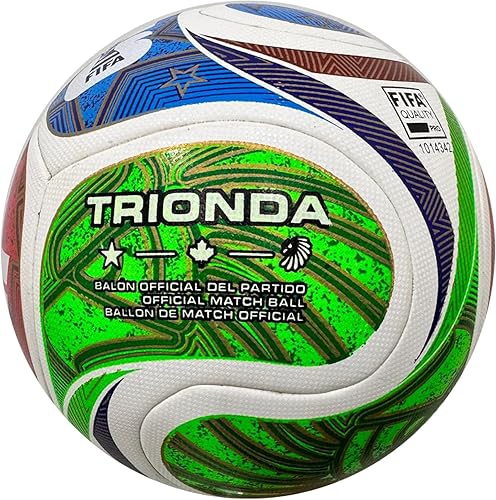 Miniatura 3 de Copa Mundial de Sudáfrica 2010 2026 Réplica de pelota de fútbol de entrenamiento y partido para adultos duradera y asequible - Ideal para práctica y