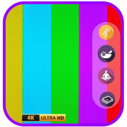 No Signal TV: Glitch Effect Sound Screensaver