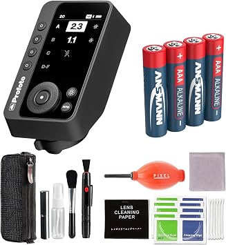Profoto Connect Pro Remote for Sony Bundle with 4 Pack AAA Battery, Blower and Additional Accessories