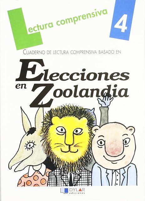 Portada de Lectura Comprensiva 4 Basado en Elecciones en Zoolandia