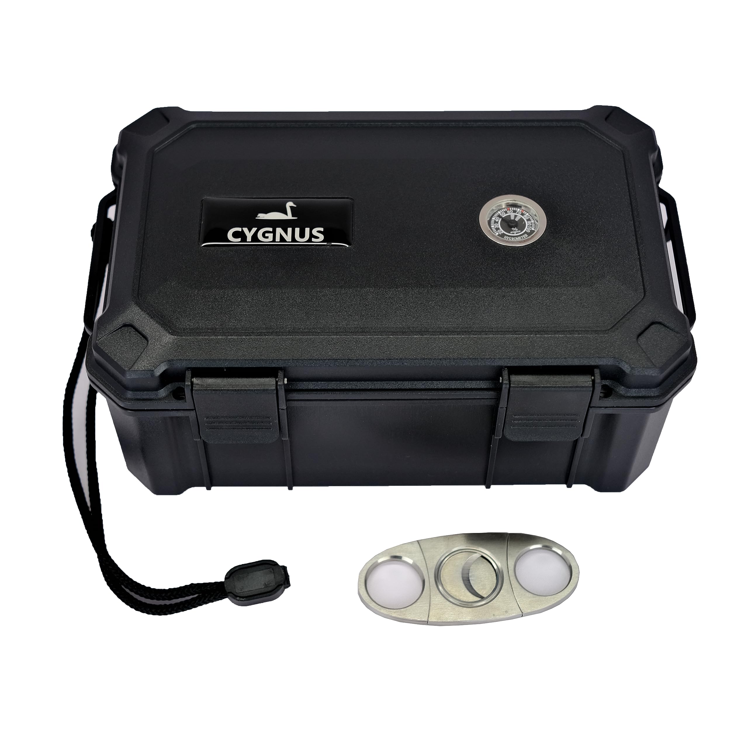 CYGNUS Travel Humidor cigar case cigar humidifier hygrometer for cigar humidor cigar box…