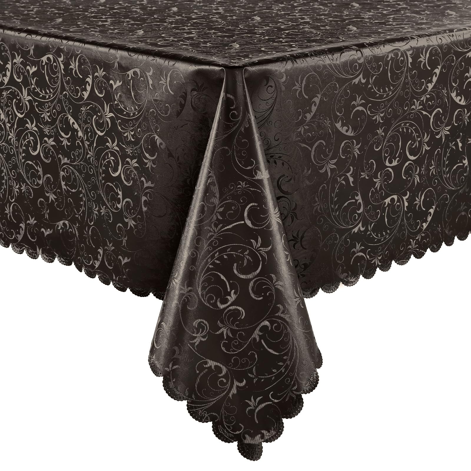 Smiry Rectangle Waterproof Heavy Duty Vinyl Tablecloths, 60 x 102 Inch