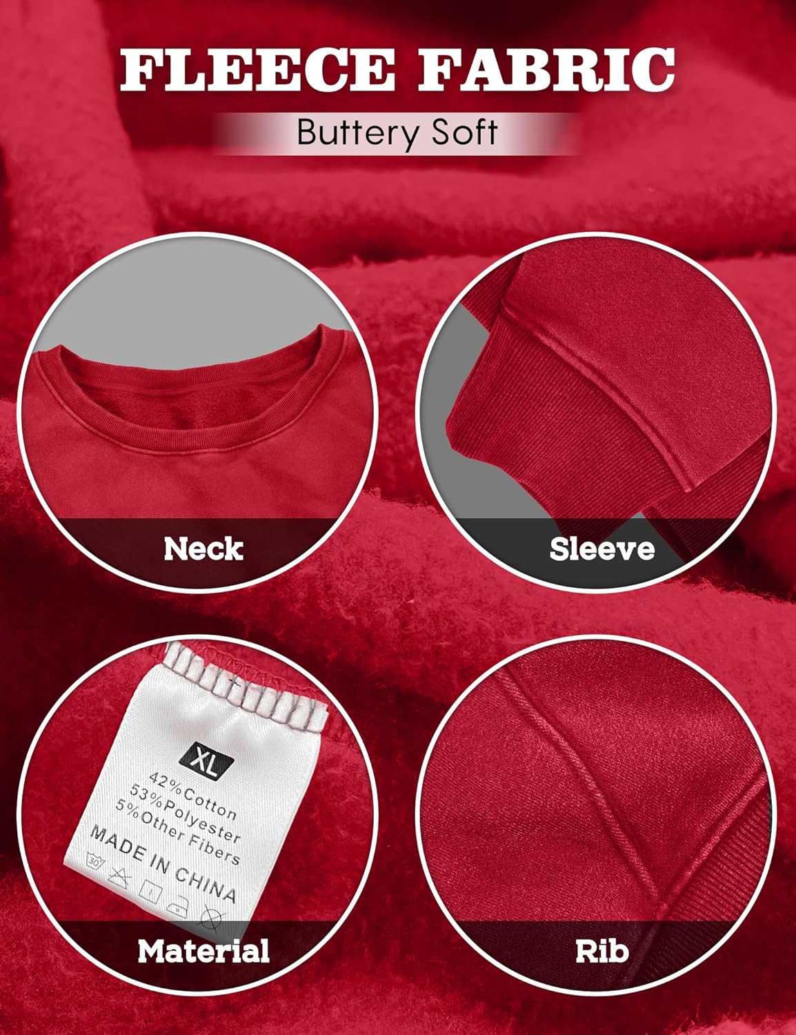 Hatant Womens Off the Shoulder Sweatshirts Oversized One Shoulder Sweatshirts for Women Fashion Hoodies Pullover Sweater Tops - Image 4