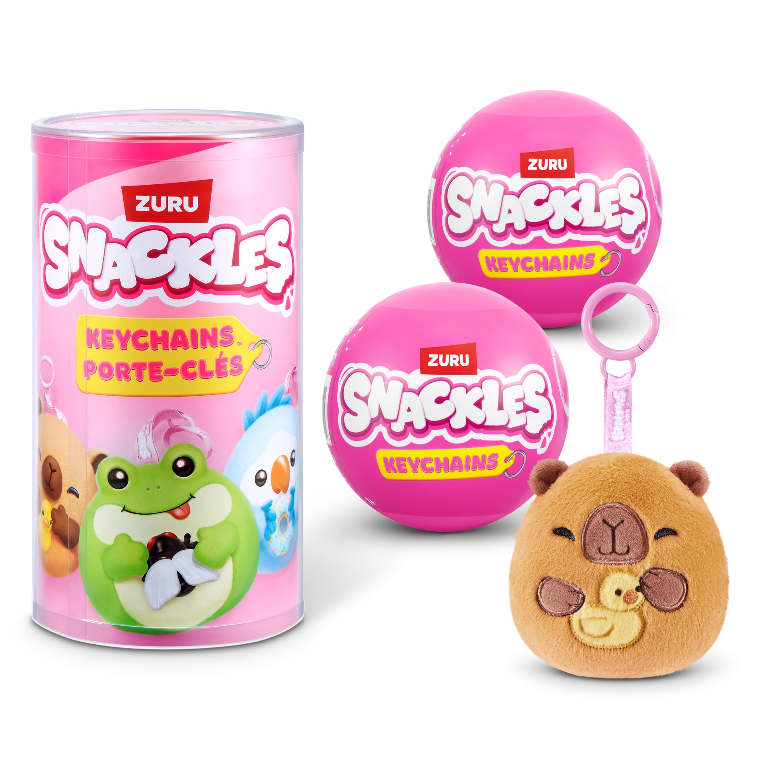 Snackles Keychains 3.5 Inch Snackle 2 PACK by ZURU