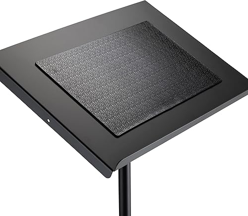 Miniatura 5 de On-Stage LPT7000 Deluxe - Soporte para laptop, altura e inclinación ajustables, construcción de metal, negro, plegable