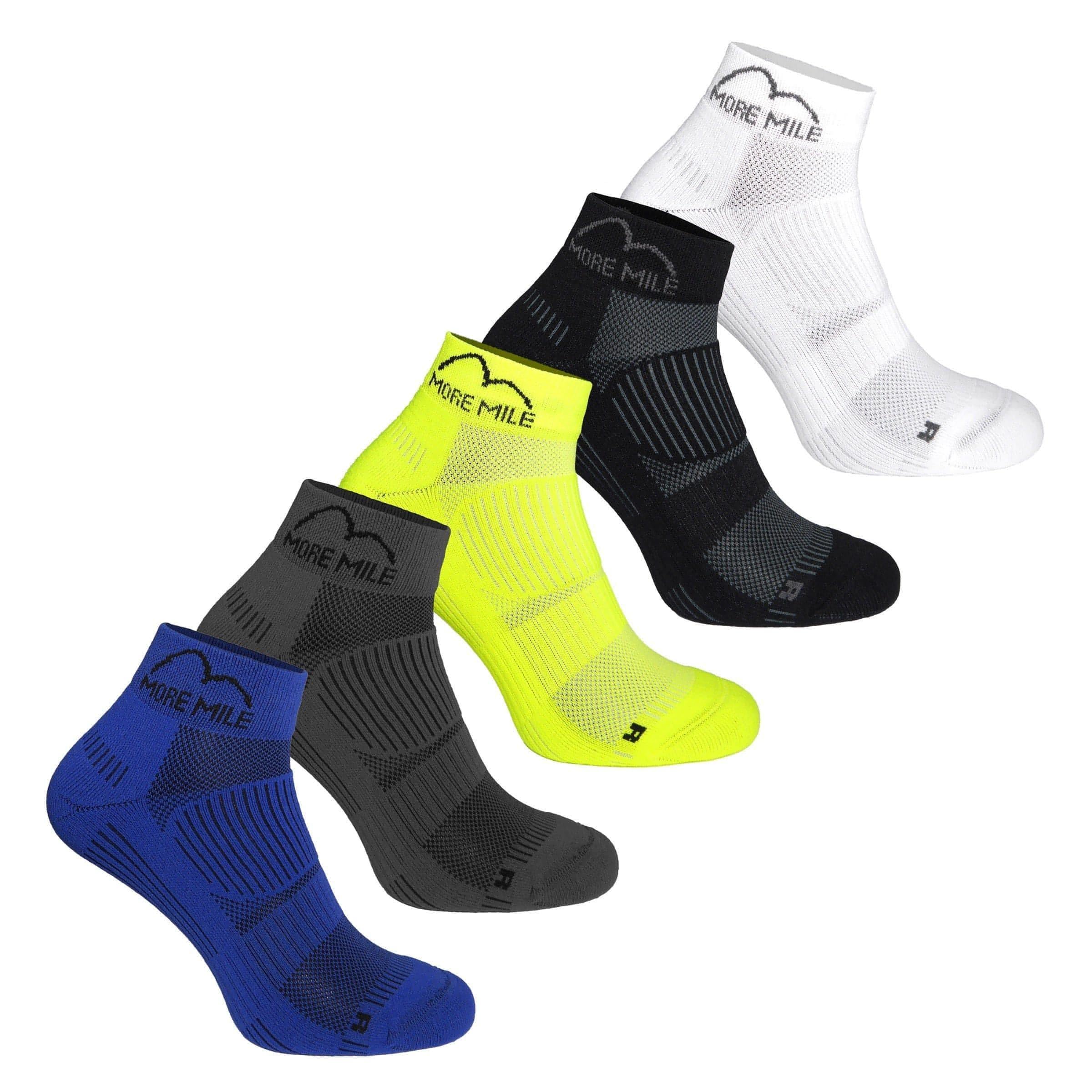 More MileLondon 2.0 (5 Pack) Eco Friendly Running Socks