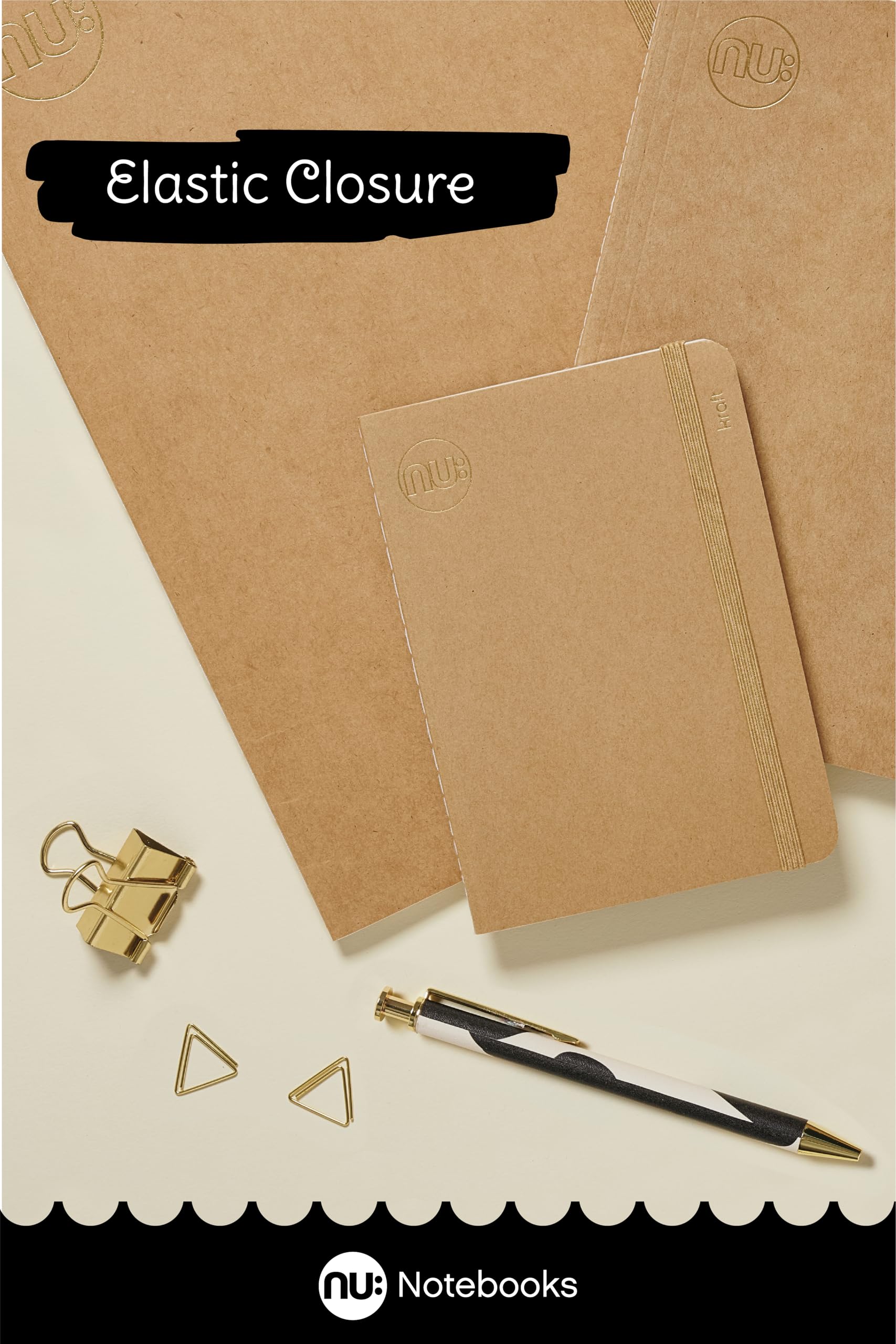 Notitieboek A5 GRS Rpet/kraft - Yipp & Co