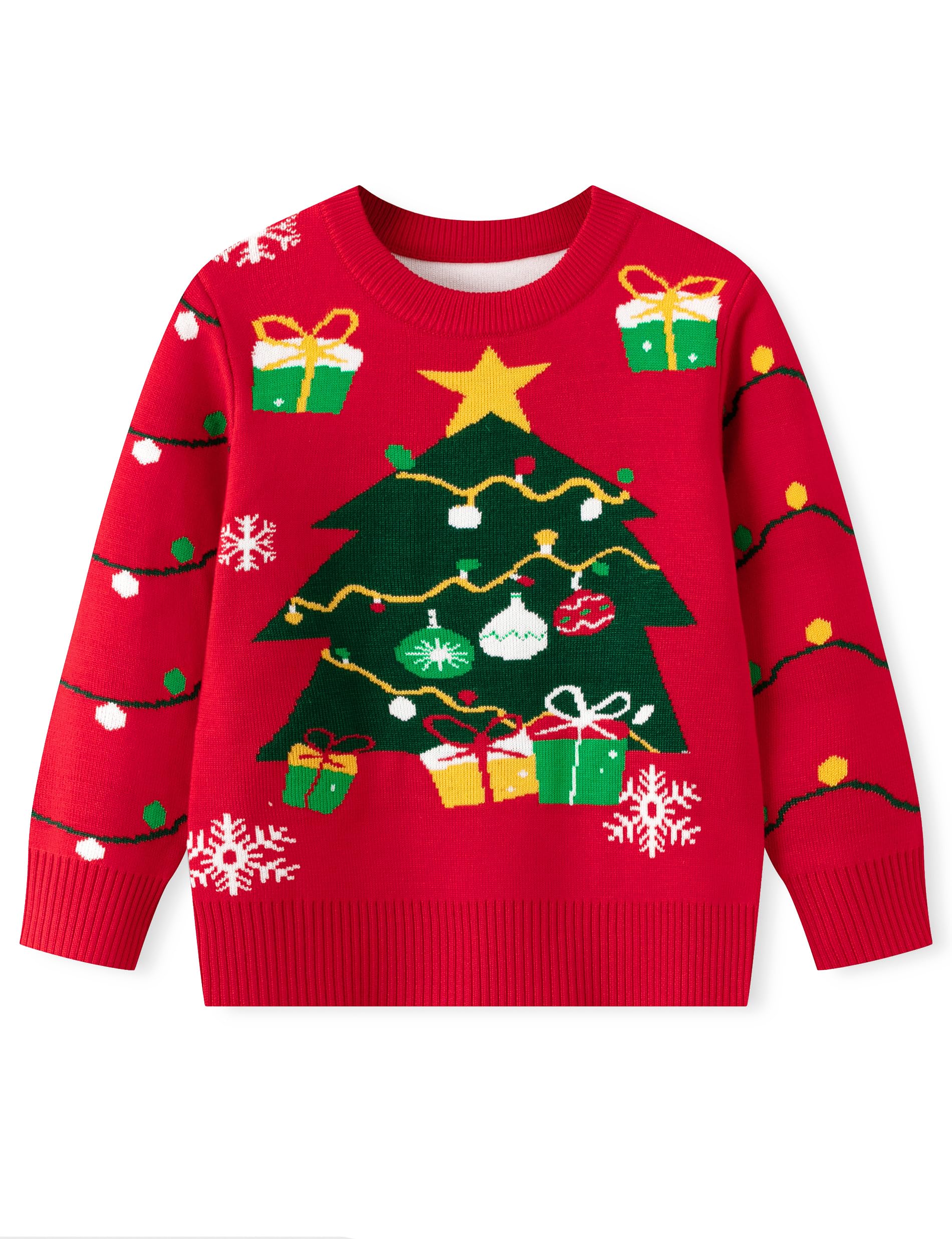 Remimi Kids Christmas Sweater for Toddler Girls Boys Holiday Pullover Top