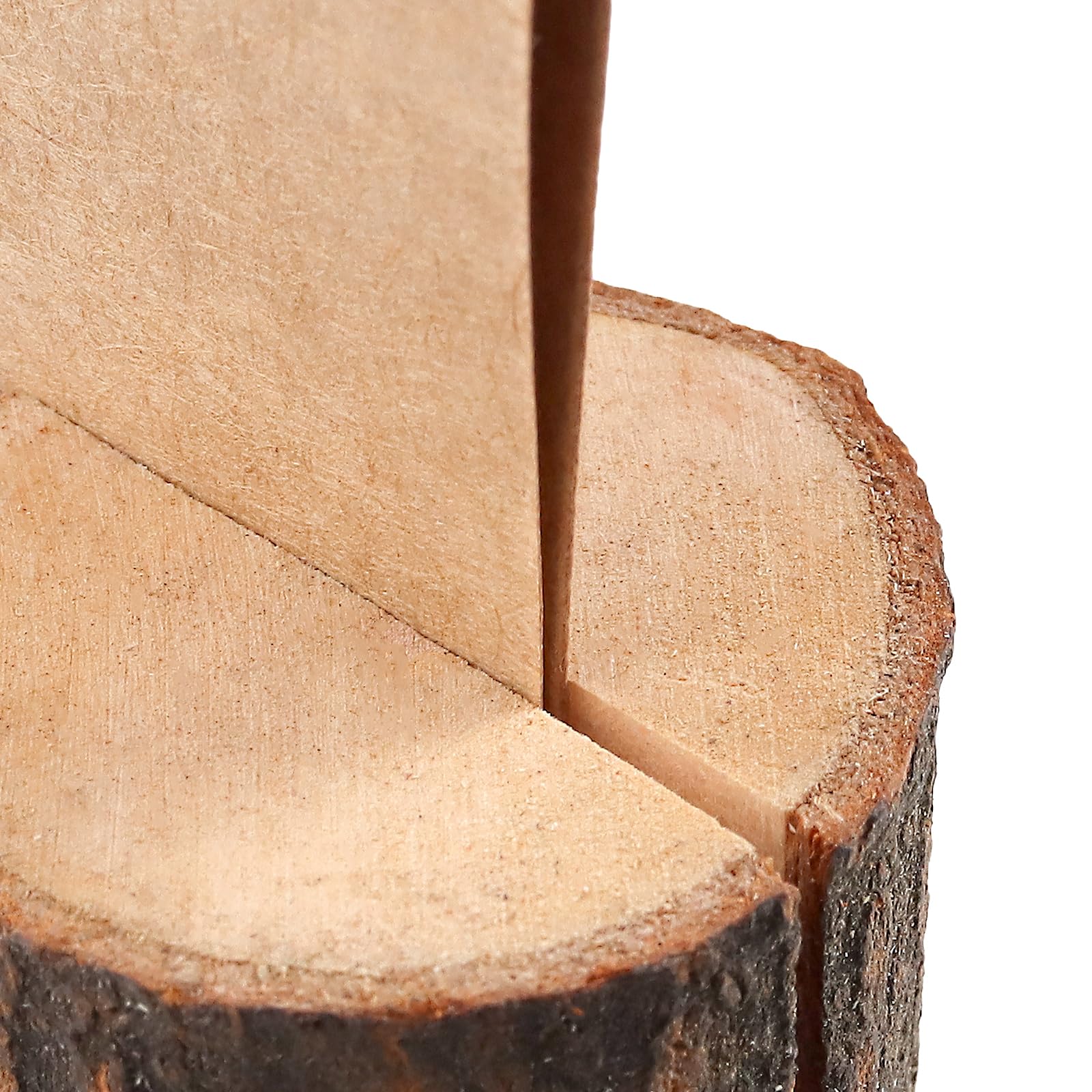 MUKSEUT 80 supporti rotondi in legno rustico, 3,2 x 3,2 cm, segnaposto, per foto, per tavoli, decorazioni per feste di nozze