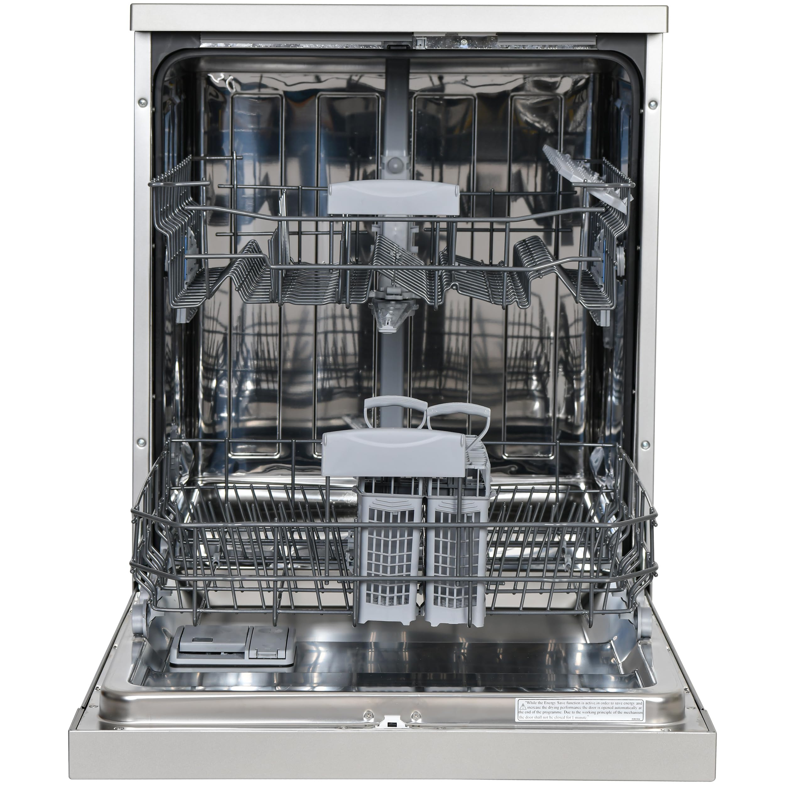 Telefunken G-FS-6014-C-I Geschirrspüler freistehend Spülmaschine 60 cm | 12 Maßgedecke, 9 Programme, AquaStop - Schutz vor Wasserschäden, Auto-Door, leise 44 dB, SpeedWash, inkl. Besteckkorb