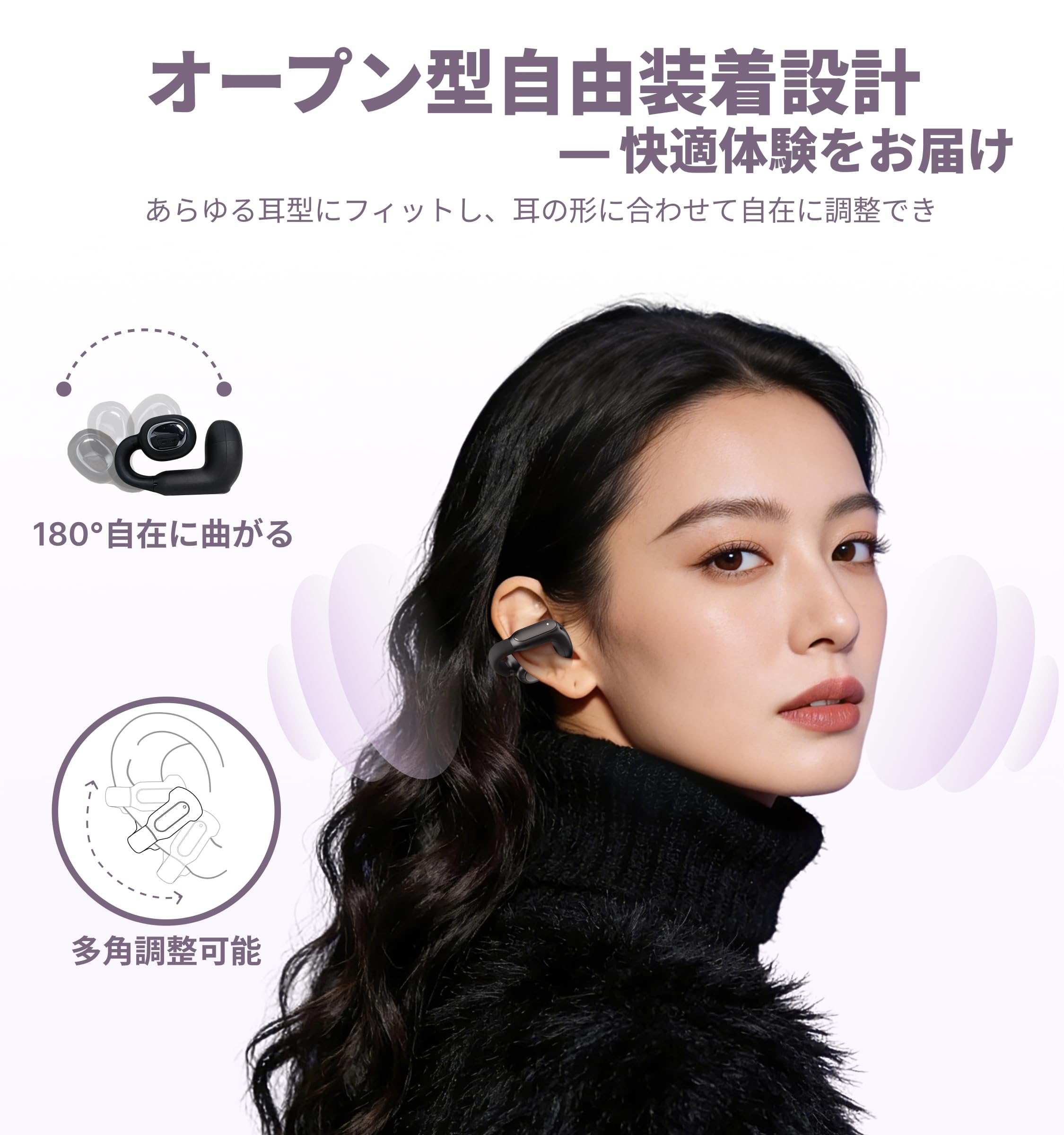 Hmusic A24 Open Earbudsサムネイル3