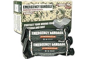 Israeli Style Vacuum Sealed Emergency Bandage (2 Count)