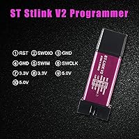 Vista 7 de Alinan 2 unids ST-Link V2 Unidad de Programación Emulador Descargador (color al azar)+2pcs STM32F103C6T6 Placa de desarrollo de sistema mínimo