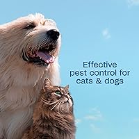 Vista 4 de Champú de pulgas y garrapatas con precor para perros y gatos, de Adams, azules & púrpuras