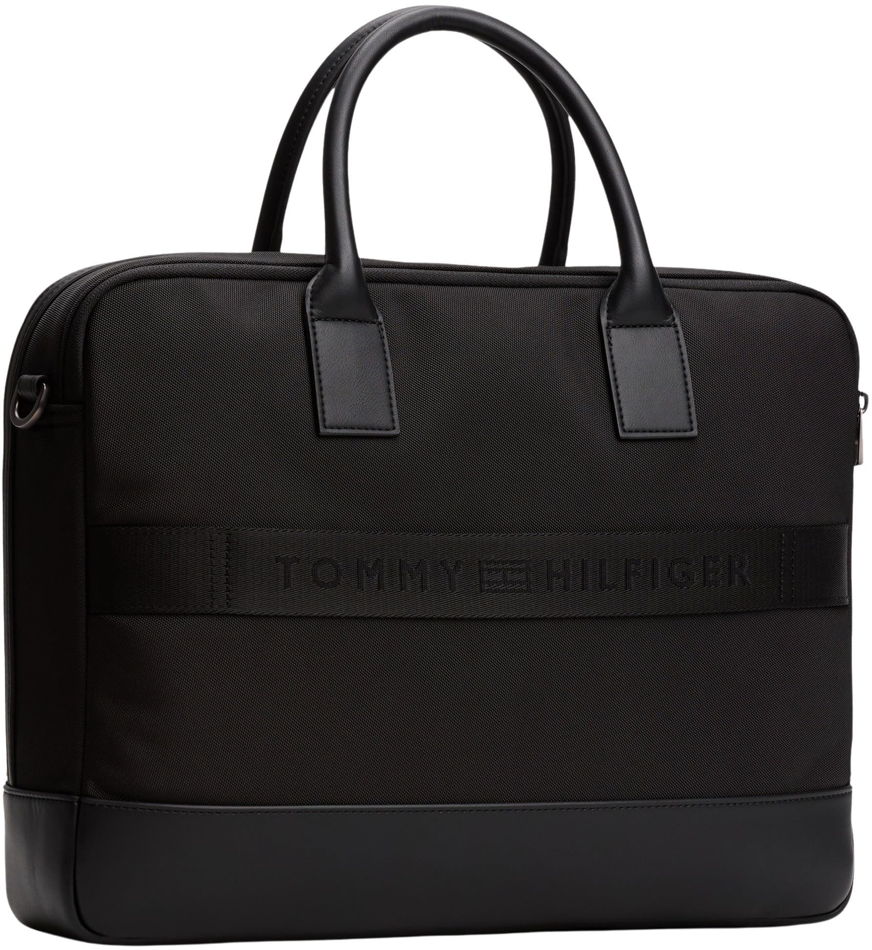 Tommy Hilfiger Sac pour Ordinateur Portable Homme Nylon Travel Noir