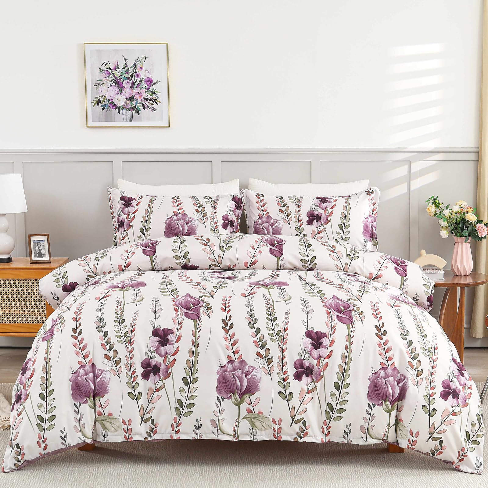 Mybedsoul - Set Di Biancheria Da Letto King Size, 3 Pezzi
