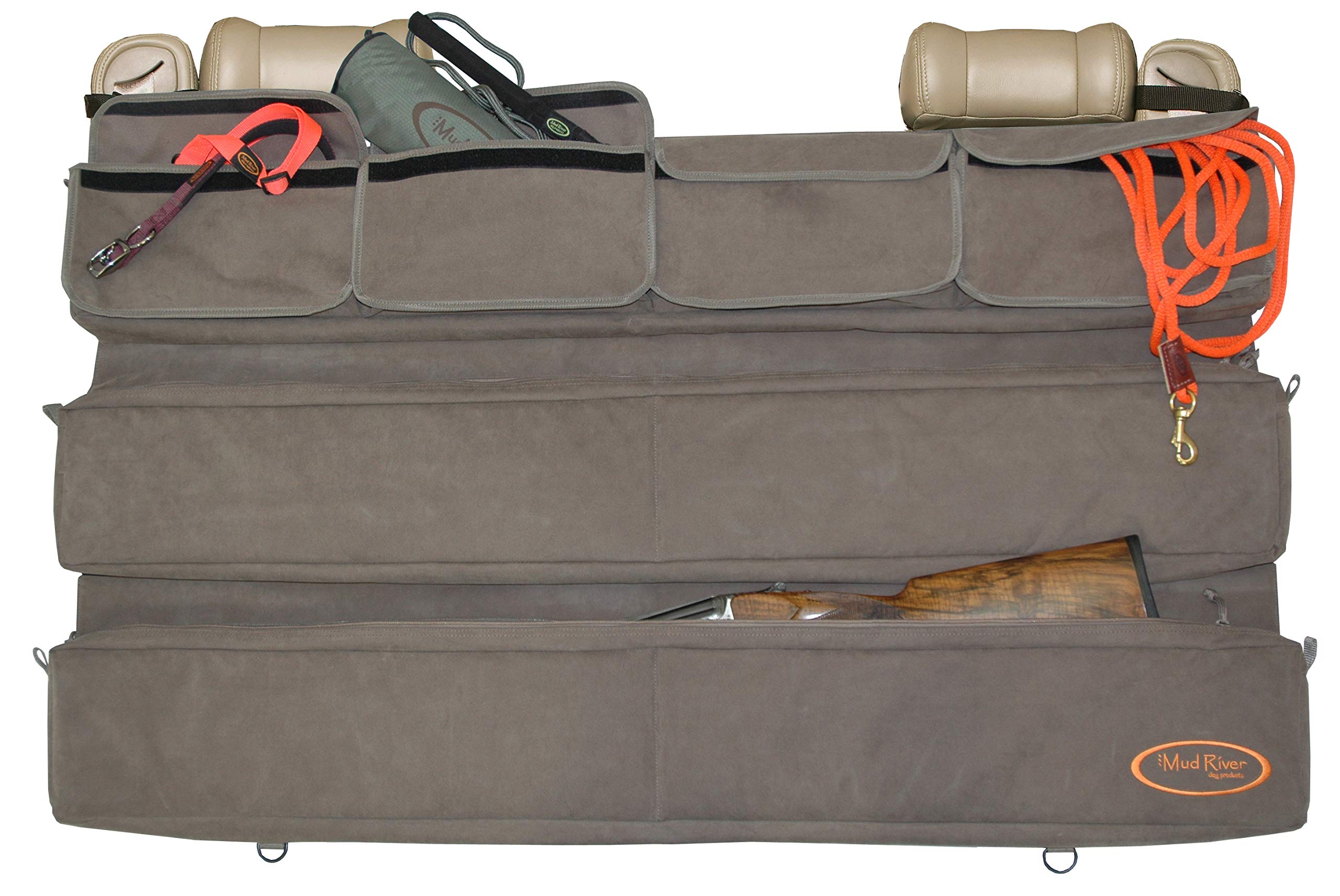 Mud River Truck Seat Organizer, One Size, Taupe