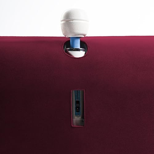 Miniatura 11 de Liberator Axis Hitachi - Almohada de posicionamiento sexual, soporte de varita mágica, berenjena velvish Berenjena,Espresso,Merlot