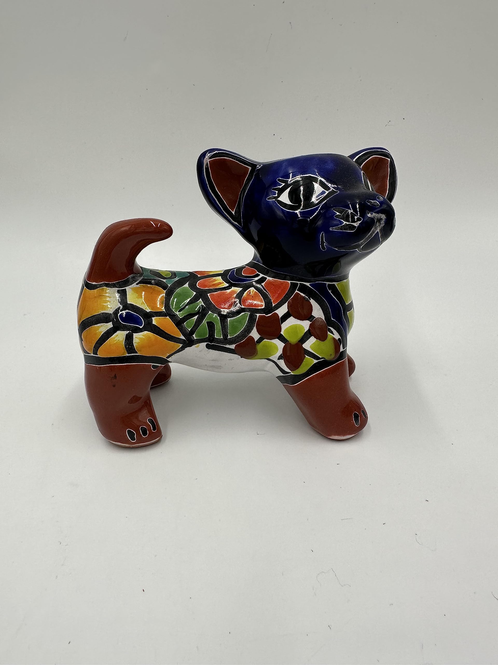 Amazon.com: Handmade Talavera Chihuahua Statue - Indoor/Outdoor
