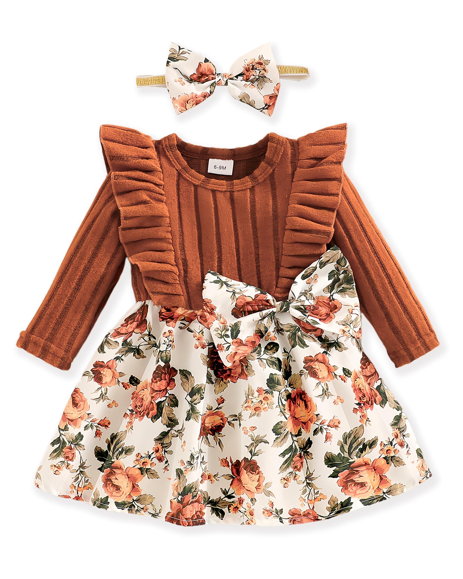 Ichigobaby Ruffle Fall Dress