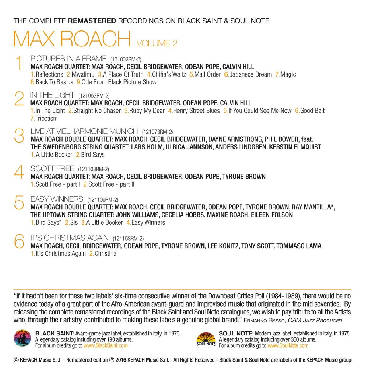 Max Roach Vol.2