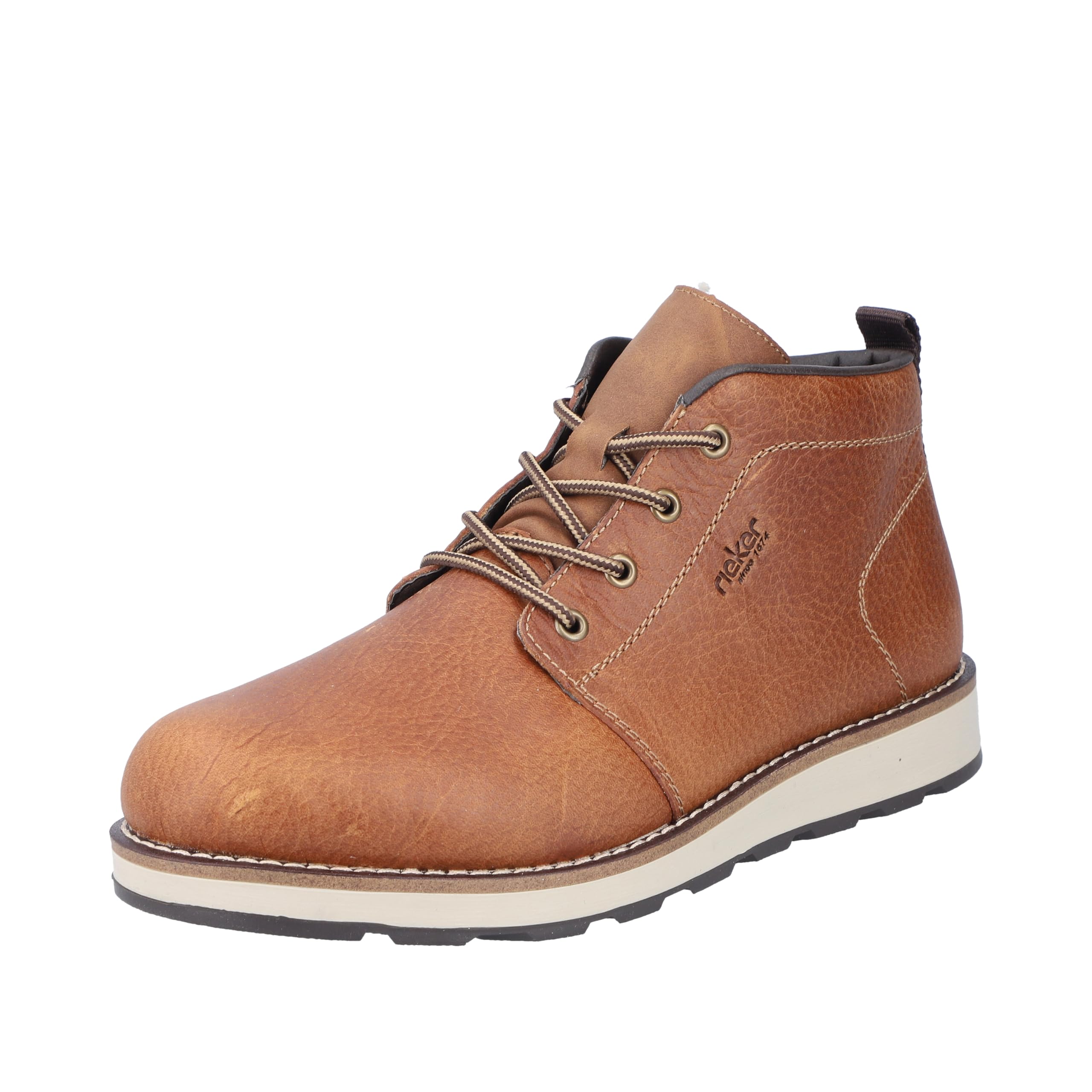 Rieker Men's Boots with Warm Lining in Brown, Brown 22, 8 UK