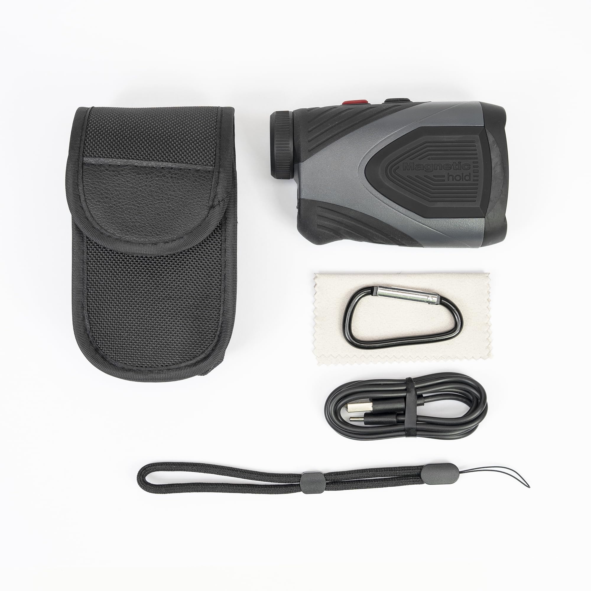 Telemetro laser PNI Hunting TL700, 1100 m, zoom 7x, IP54, misurazione della distanza e della velocità, per caccia, golf, tiro