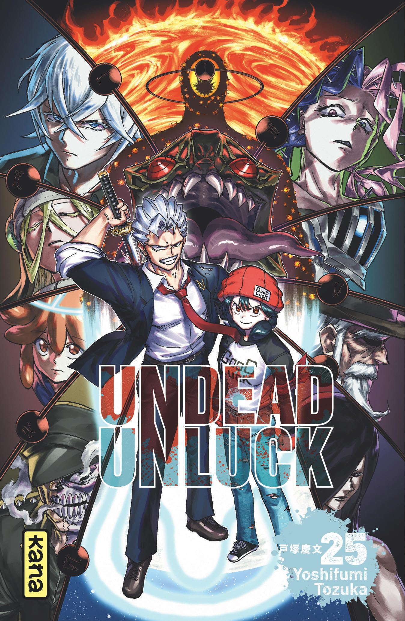 Undead unluck - Tome 25 - Yoshifumi Totsuka - Kana Eds - broché - Manga