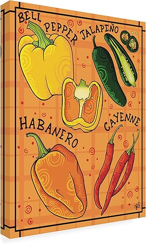 Miniatura 4 de Trademark Fine Art Lienzo decorativo para pared, diseño de especia de vida de Rachel Feirman, arte de pared para sala de estar, dormitorio u