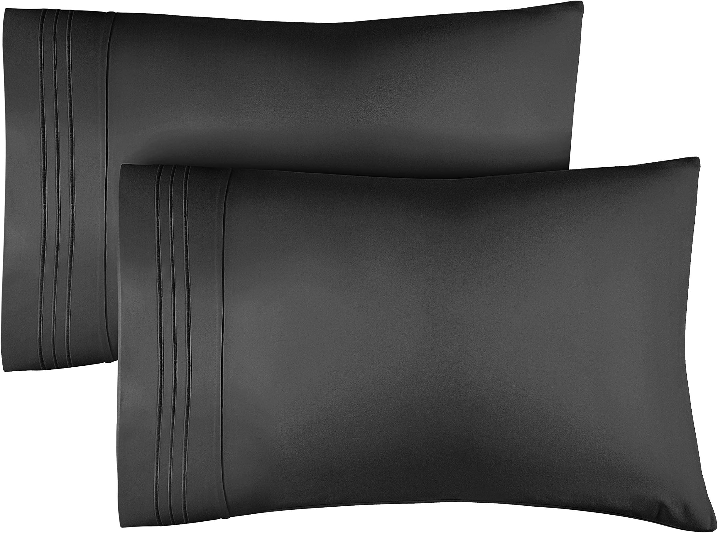 cheap black pillow cases